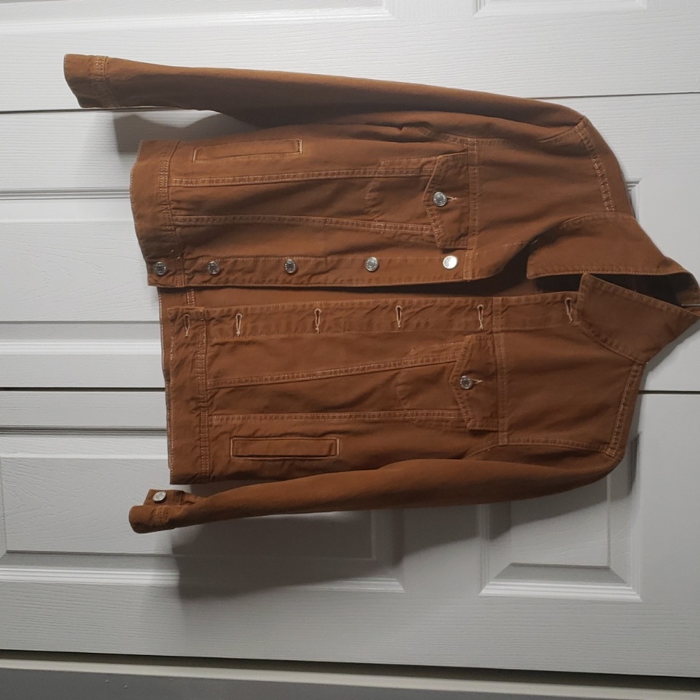 Tan Jean jacket